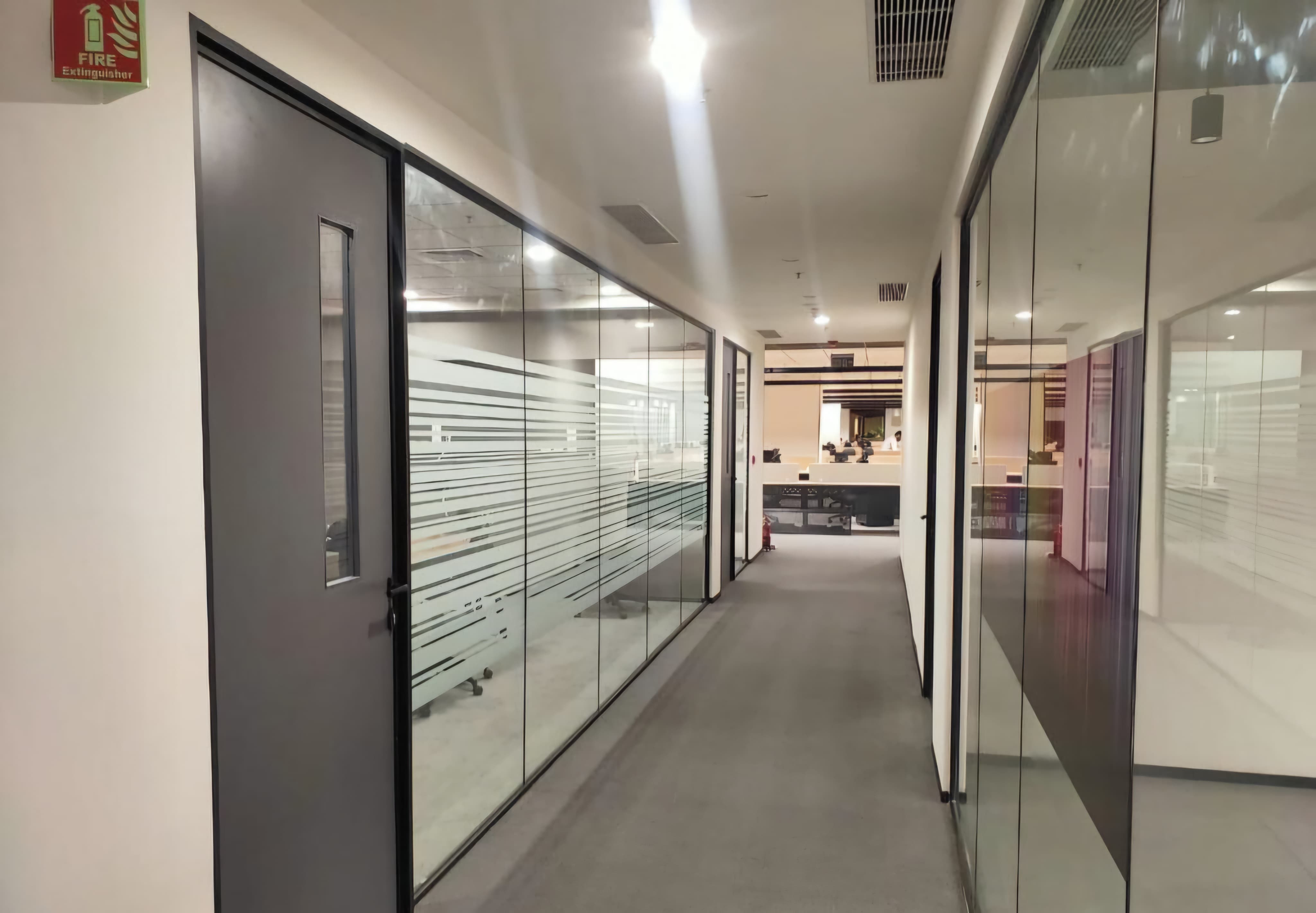 Glass Partition Design